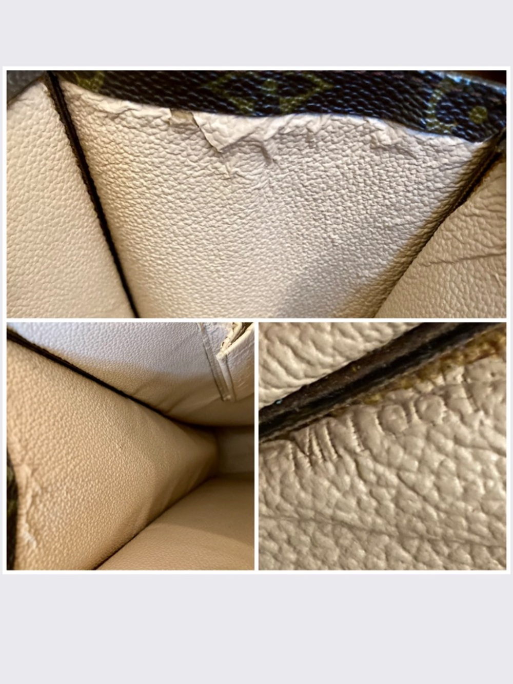 Louis Vuitton Vintage Brown Monogram Sac Plat Tote Bag - Picture 14 of 16